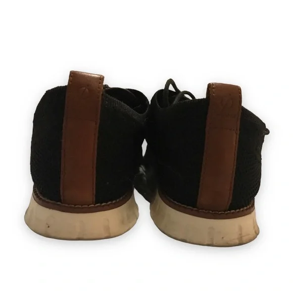 COLE HAAN MEN ZEROGRAND STITCHLITE OXFORD / Size 10.5 Medium / Black & Brown - Picture 4 of 6